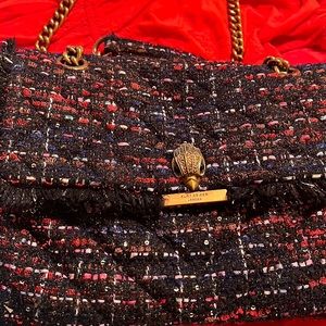 Kurt Geiger Tweed shoulder bag